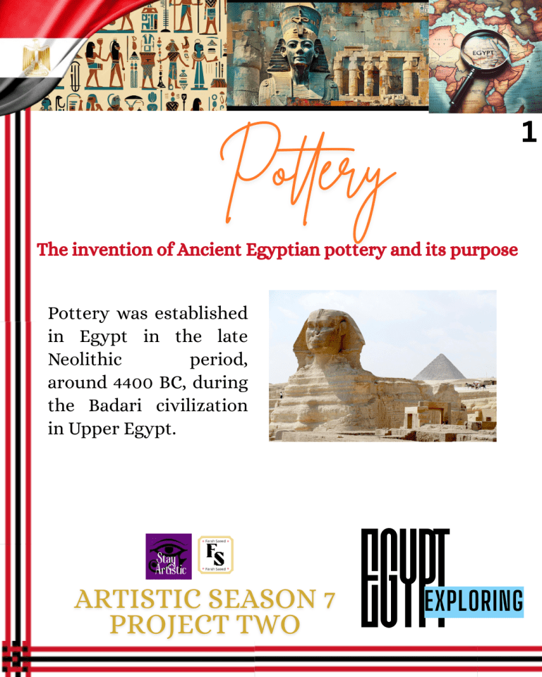 Pottery Of Egypt – The Farah Saeed Project